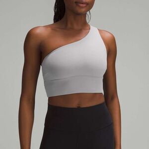 Lululemon Grey One Shoulder Tank